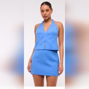 Abercrombie & Fitch BNWT! Scarlett Curve Love Mini Skort Set. Sz Lg.